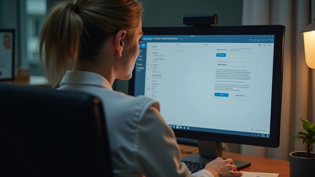 Configurações de filtros de spam numa interface de email